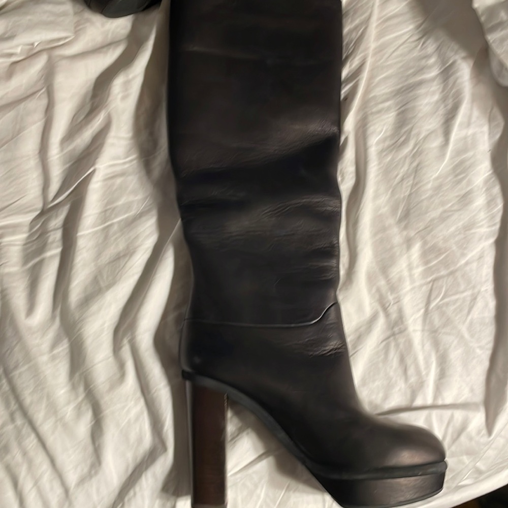 Marni tall platform boots.